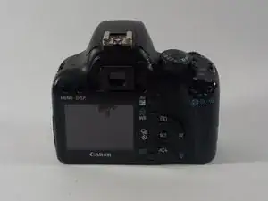 Disassembling Canon EOS Rebel XS Back Cover