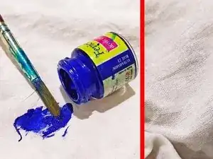 How to Remove Acrylic Paint From Clothing