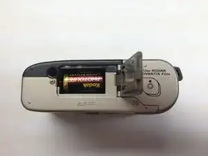 Disassembling Kodak Advantix F350 Battery