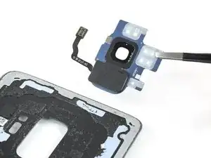 Samsung Galaxy S9 Rear Camera Bezel With Fingerprint Sensor Replacement