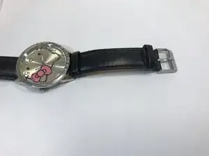 Leather Watch Strap Buckle