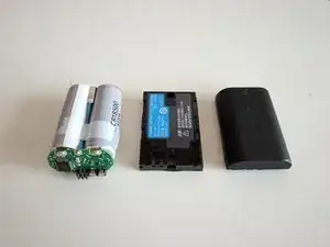 Canon LP-E6 battery pack Teardown