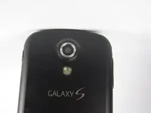 Samsung Epic 4G Camera Lens Replacement