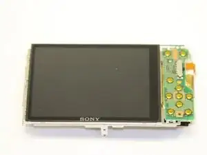 Sony Cyber-shot DSC-W690 LCD screen Replacement