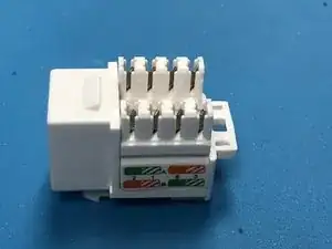 How to Wire a RJ-45 KeyStone Jack