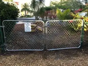 How to Replace a Chain Link Fence Gate