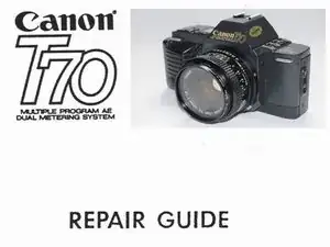 Canon T70 service and repair