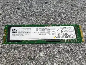 SSD M.2 Drive Replacement