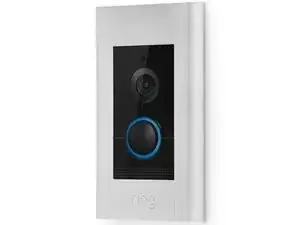 Ring Elite Doorbell Button Replacement