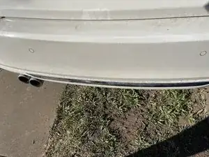 2015 BMW 320i Rear Bumper Trim