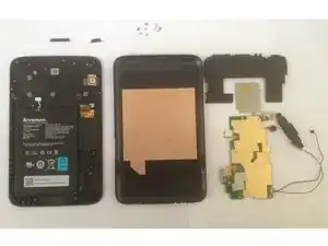 Lenovo Ideatab A1000 Teardown / Take apart / Disassembling