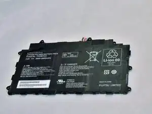 Fujitsu Lifebook Stylistic Q584 Battery  Replacement