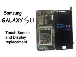 Samsung Galaxy S II Front Glass/Digitizer Replacement