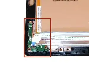 Asus Transformer T100 Button Module Replacement