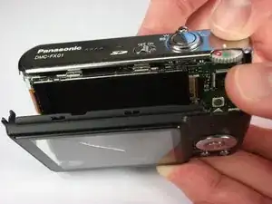 Panasonic Lumix DMC-FX01 Rear Casing Replacement