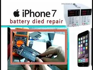 Come riparare la batteria esaurita di un iPhone 7