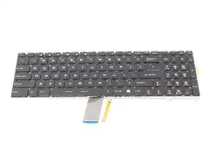 MSI GE72 6QF Apache Pro Keyboard Replacement