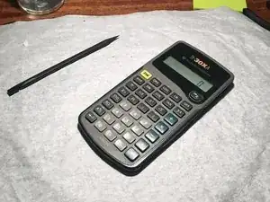 Smontaggio Texas Instruments TI-30Xa