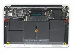 MacBook Air 11" Mid 2013 Battery Replacement