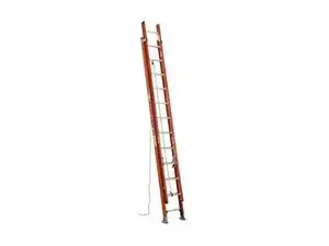 Werner Co Fiberglass Extension Ladder 24' D6224-2