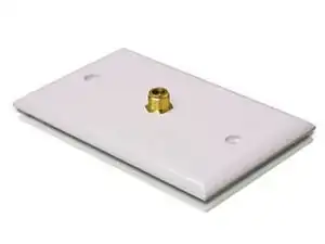 Coaxial Wall Plate