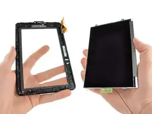 Kindle Fire Front Glass Panel Replacement