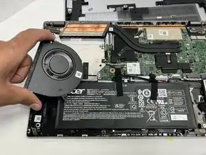 Acer Swift X N20C12 Fan Replacement