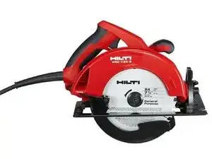 Hilti Circular Saw WSC 7.25-S (2009)