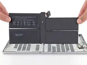 Sostituzione batteria Microsoft Surface Pro 7