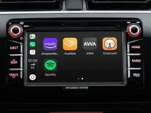 Mitsubishi Display Audio with Smartphone Link