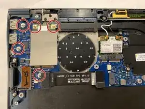 Samsung Series 9 NP900X4B-A02 I/O PCB Replacement