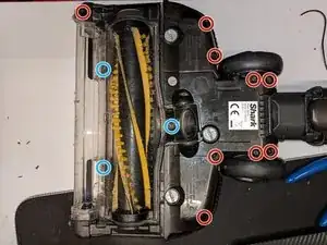 Shark IC160 ICZ160 P50 Floor Nozzle Teardown