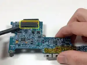 Left I/O Board Cable