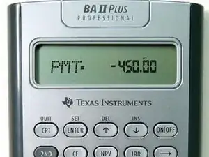 Smontaggio Texas Instruments TI BA II Plus