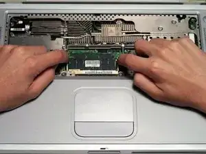 PowerBook G4 Titanium DVI RAM Replacement