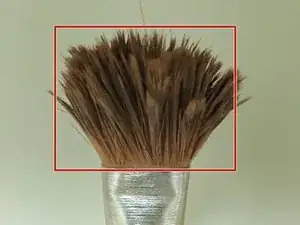 Repairing Paint Brush Bristles