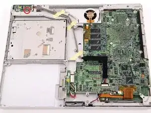 iBook G4 14" 933 MHz-1.33 GHz DC-In Board Replacement