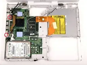 iBook G4 14" 933 MHz-1.33 GHz Logic Board Replacement