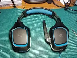 Reconnecting the Wiring of a Logitech G430 Headset