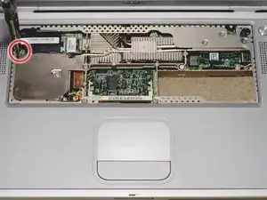 PowerBook G4 Titanium Onyx Modem Replacement