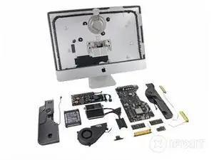 Smontaggio iMac Intel EMC 2544 21.5"