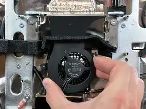 iMac Intel 17" Hard Drive Fan Replacement