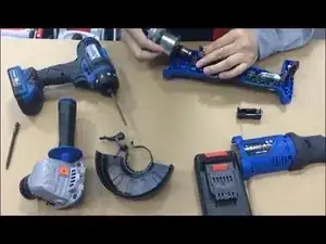 Place the new motor back into the tool.
