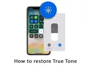 Come ripristinare True Tone dopo la sostituzione dello schermo su iPhone XS Max