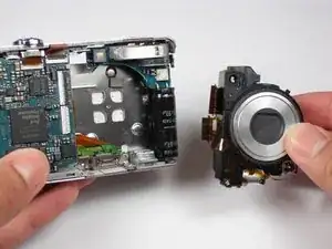 Sony Cyber-shot DSC-W55 Lens Replacement