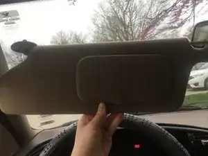 1999 Ford Contour Sun Visor Replacement