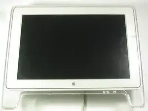 Removing the Apple Cinema Display M8149 Display Hinge