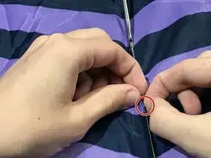 How To Patch a Hole in Umbrella Fabric