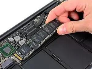 MacBook Air 11" Mid 2012 Solid-State Drive Replacement