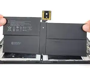 Sostituzione batteria Microsoft Surface Pro 6